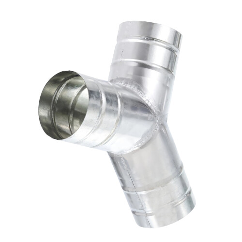 Oxidation Resistant 4 Unit Y Shaped Air Duct Link For Laundry-M