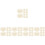 100Pcs Small Beige Woven Hats Mini Hat Props for DIY Decor 7