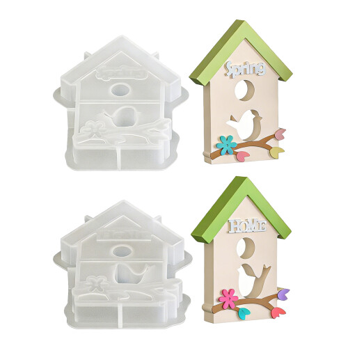 Moules en Silicone pour bougies de-Maison HOME modèle 002 1