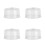 4Pcs Clear Egg Steamer Lids Seal for Easy Cleaning 6