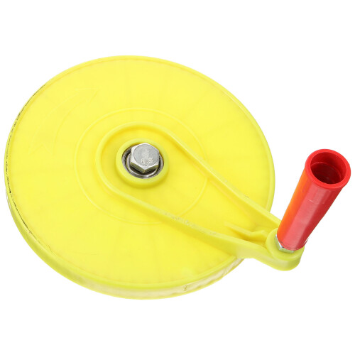 3Pcs Yellow Plastic Hand Crank Disk for Grain Thrower Agricultural Use 1