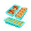Space Saving Silicone Ice Tray With Sealable Lid Ideal-Purple 2 6