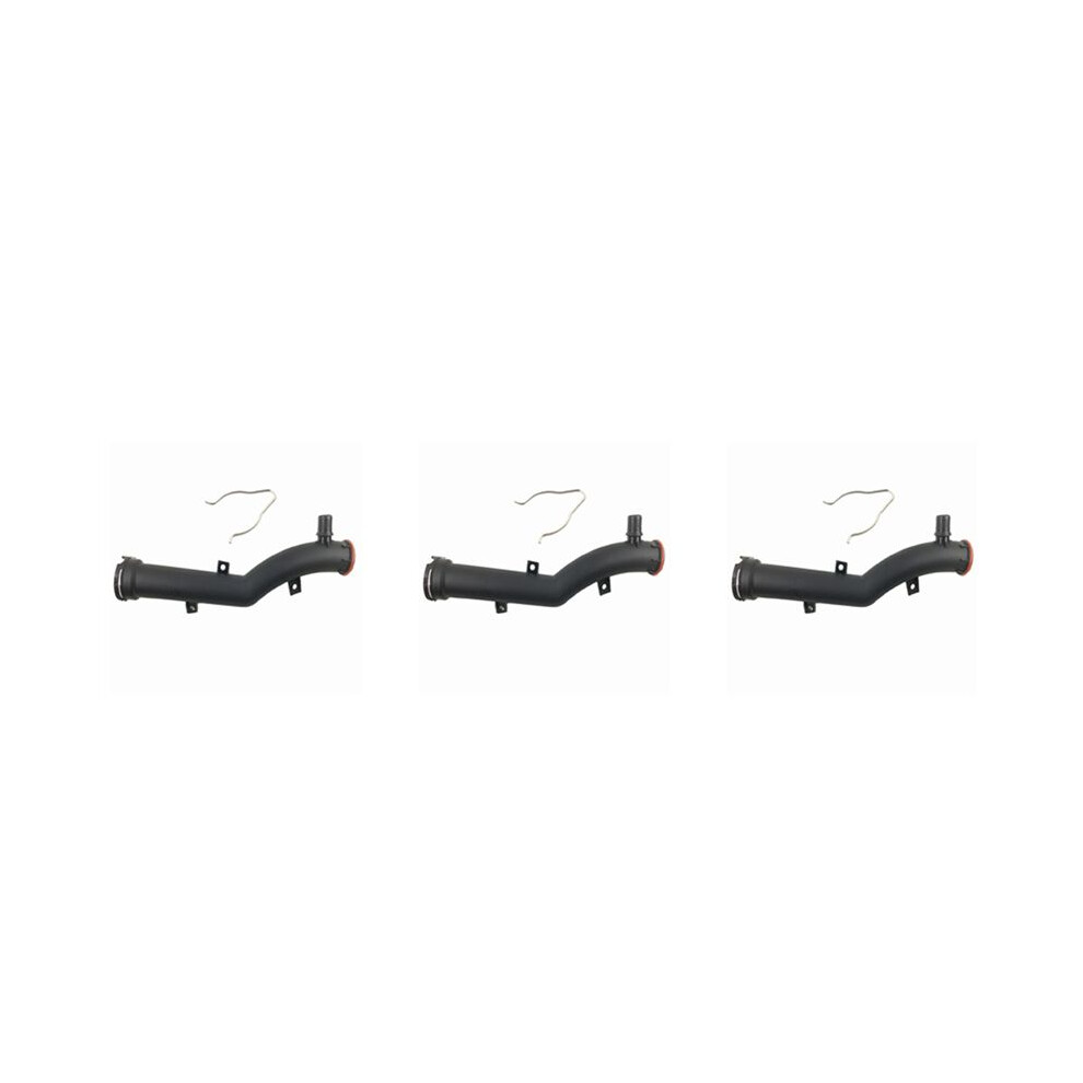 3X 9800661880 1351Vf Engine Coolant Water Hose With Metal Clip Lock For C4 207 308 6133266996733