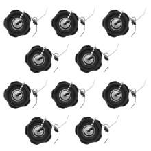 10X Tappo del Serbatoio del Carburante per  E Il Tappo per Hidea 2.5F 3.5F 4F 2 Tempi 4HP 3.5HP 6HP