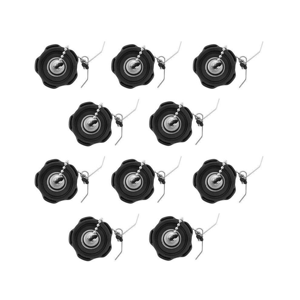 10X Fuel Tank Cap For And The Cap For Hidea 2.5F 3.5F 4F 2 Stroke 4Hp 3.5Hp 6Hp Black 6031029062926