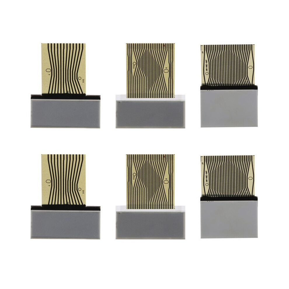 6Pcs Car Lcd Screen Air-Con Information Display For E-Class W210 Clk-Class W208 Slk-Class R170 W202 4712931319224