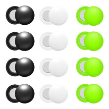 12Pcs Running Bib Clips Number Buckle Race Bib Securing Running Gear Fixing Fastener Clip Number Holder B