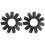 2X Engine Radiator Cooling Fan Blade for  Z3 E32 E34 E36 E39 E46 E53 11521712058 1