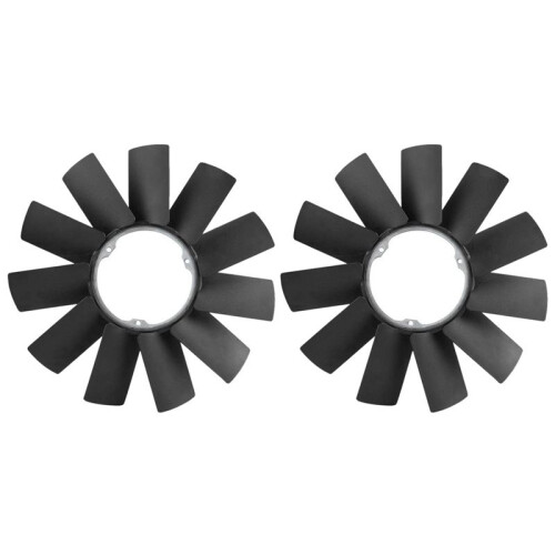 2X Engine Radiator Cooling Fan Blade for  Z3 E32 E34 E36 E39 E46 E53 11521712058