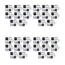 Kit de Réparation de Carburateur 32 Pièces Pièces de Tondeuse RB-100 Joint Diaphragme pour  HS45 FS55 FS38 BG45 MM55 4137 Zama C1Q