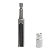 Nut Driver Quick-Change Hex Shank Slotted Drill Bit Socket Wrench Tool Socket Adapter