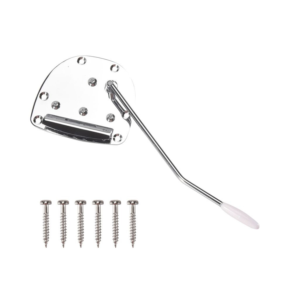 Guitar Vibrato Guitar Bridge New Stainless Steel Jazz Tremolo Tailpiece 4713164759504