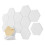 Pacote com 12 Painéis Acústicos, Painéis Autoadesivos Hexagonais À Prova de Som, 12 X 10 X 0,4 Polegadas, para Quarto, Casa, Estúdio, Branco 1