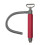 Bomba de Esgoto Manual para Caiaque Marinho Bombas de Drenagem Manual de 18 Polegadas para Caiaques, Canoas e Barcos Acessórios para Caiaque Vermelho 2