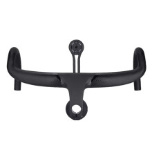Guidon de Vélo de Route en Aluminium 23,8 mm, Guidon Intégré 400 mm - Accessoires de Cyclisme Légers pour Vélos de Route.
