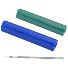 2 Pezzi Tubi di Cera per Intaglio per Realizzare Anelli per Gioielli Kit di Stampi per Fusione di Anelli Strumenti per Intaglio di Cera per La