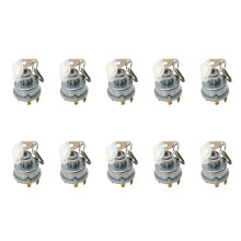 10X Universal Tractor Plant Ignition with Keys Ignition for 128SA Massey Ferguson 30 275 Case JCB 35670