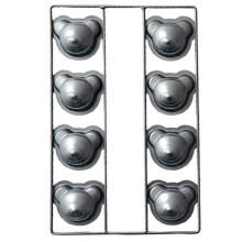 8 Cavity Non-Stick Kaka Bakpanna, Non-Stick SöT BjöRn Muffin DIY Dessert Bakverk Bakning Dekorverktyg för Bakning Tool