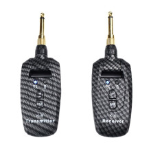 Ensemble Récepteur/Émetteur Sans Fil pour Guitare, Système Sans Fil Rechargeable pour Guitare Électrique et Basse