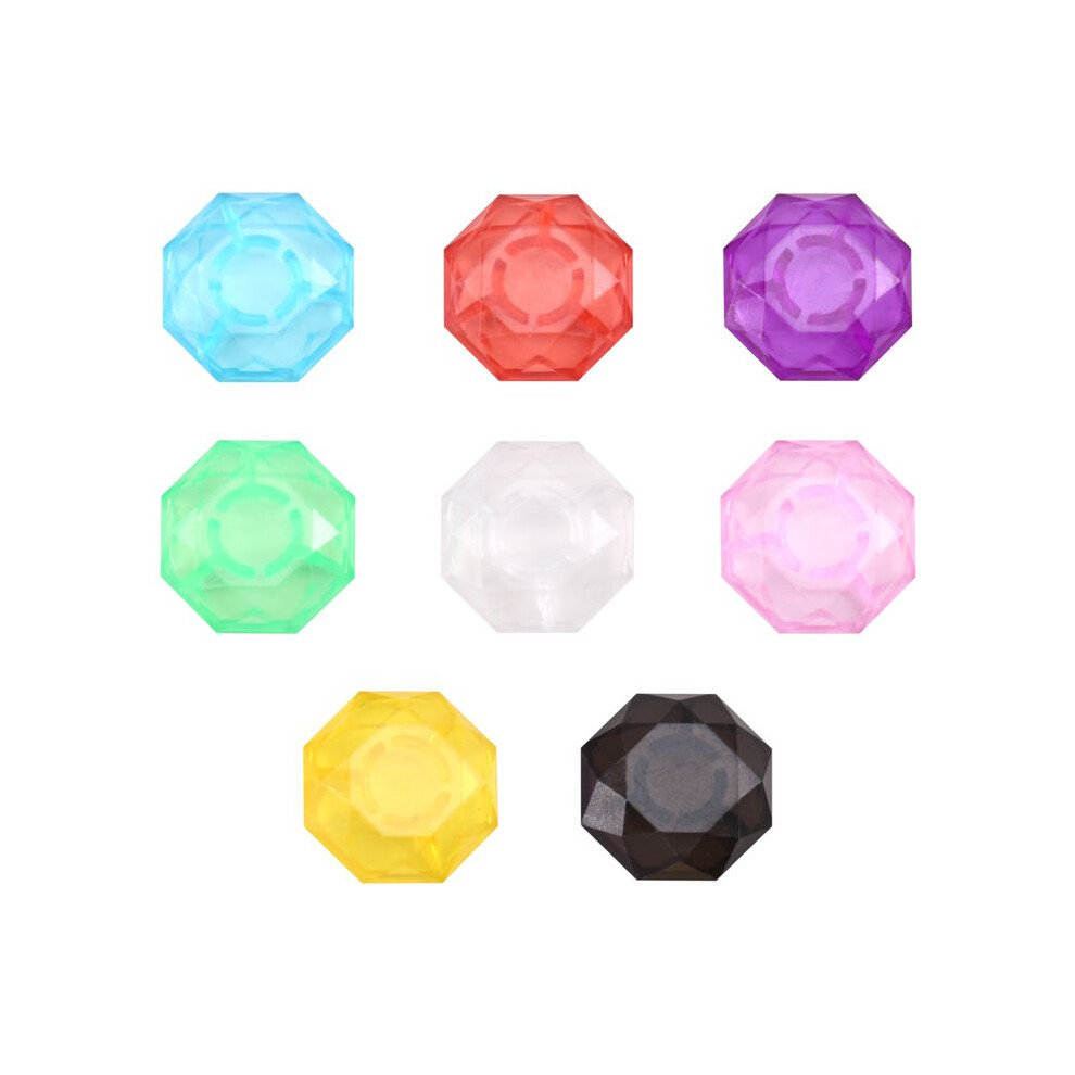 8Pcs Multicolor Patch Effect Peg Cap Guitar Effector Tools Protective Pedal Footswitch Topper 6032687754215