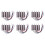 6X H107-A23 Hubsan X4 H107C Quadtcopter Replacement Motor 1