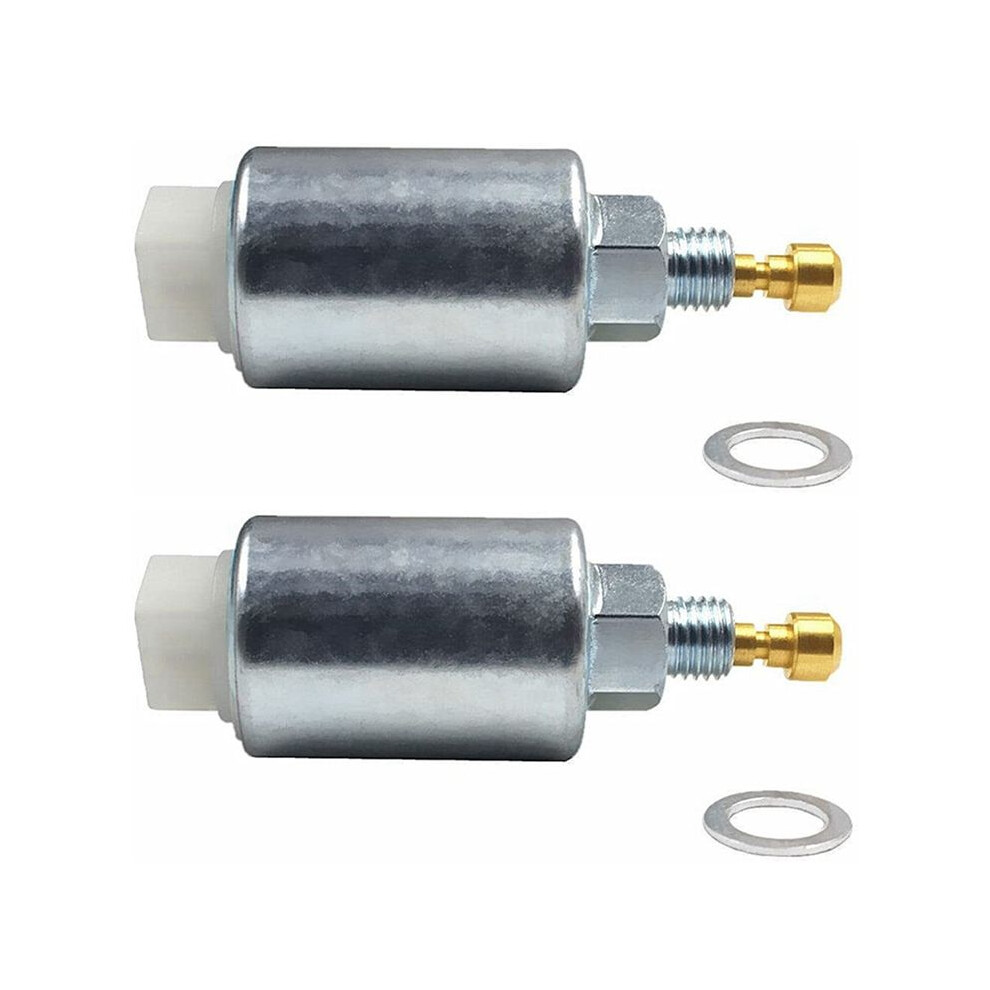 2X Carburetor Fuel Solenoid Valve 699915 For Briggs & Stratton Carb 695423 699878 794572 796109 Lawn Mower Accessories 6032544039363