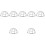 7Pcs Home Use Silver Detector Guards with Mesh Protection 7