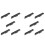 10X ÅTkomstdörr för Kabinluftfilter för  RAM 1500 2500 3500 68052292AA 1