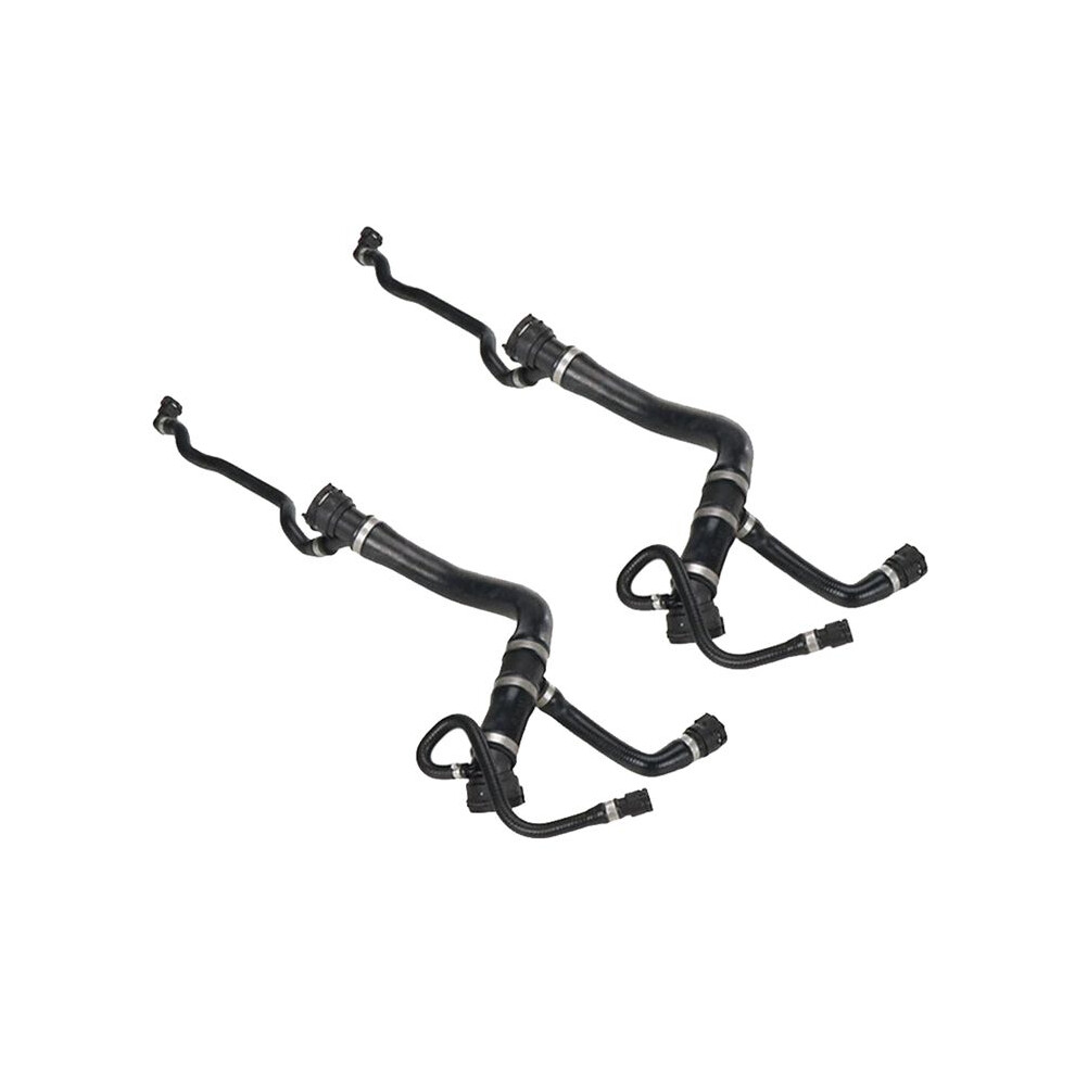 2X Car Upper Radiator Hose Coolant Hose For X5 E53 Water Pipe 17127526856 6033590062077