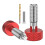 4PCS Handle Quick Release Pins Kit, Knurled Handle Stainless Steel Lock M6 Quick Release Pins for Rolling Toolbox 1