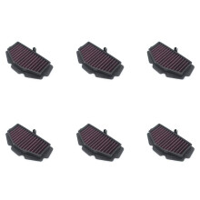 6X Motorcycle Air Cleaner Filter for VERSYS 650 2015-2019 650 KLE650 Z650 VULCAN 650 S 15-19