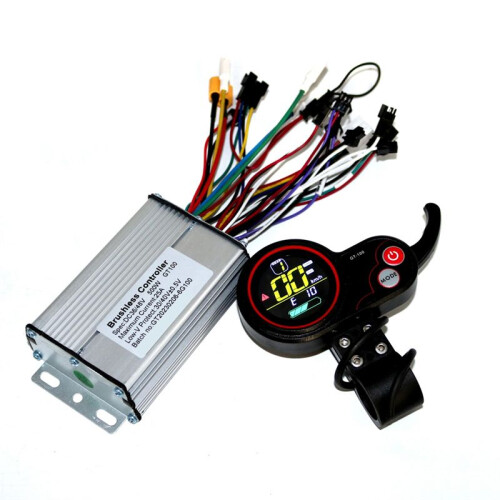 -100 LCD Display Instrument Dashboard Controller Cable Kit 36V 500W Controller Electric Scooter Accessories