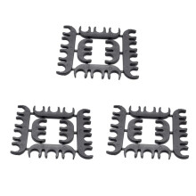 3X Cavo di Accensione Divisore Separatore Filo Clip Ht Porta Piombo Morsetto Distanziatori 8mm per Chevy