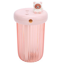 Mini-Luftbefeuchter USB-Schreibtisch Doppelsprüher 240 ml Pink