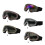 Stylish Rhinestones Decorated Protective Eyewears For-3 5