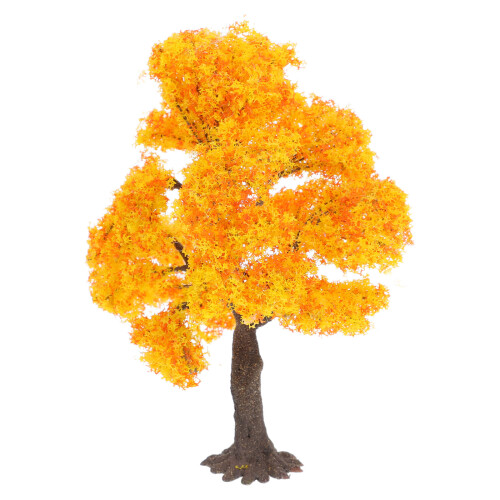 4Pcs Multi Color Mini Model Trees for Diorama Wire DIY Landscape Decor 2