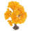4Pcs Multi Color Mini Model Trees for Diorama Wire DIY Landscape Decor 10