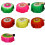 Decorative Round Hand Fan Foldable,Handheld Folding Fan for-4 2