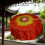 Decorative Round Hand Fan Foldable,Handheld Folding Fan for-4 5
