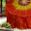 Decorative Round Hand Fan Foldable,Handheld Folding Fan for-4 7