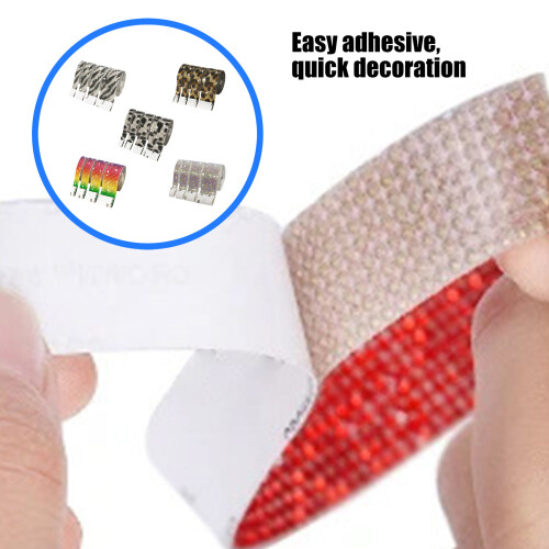 Crystals Embellishment Ribbon For Customizing Garments-Model 1 1