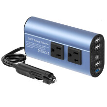 Car Inverter 500W 12V Till 110V AC Automotive Inverter Converter Automatisk Transformator med US Socket Inverter