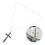 Pendentif Clé Batterie Chromé Noir Accessoire Décoration Stylé 9