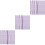 300Pièces Chenilles DIY Peluche Violet Pour Enfants 6