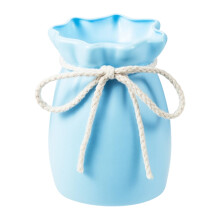 Plastic Vases,Unbreakable Floral Vases Home Decors-Blue C5022