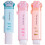 6Pcs Assorted Color Cat Paw Rubber Erasers Retractable Cute Stationery 2