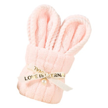 Lovely Rabbit Themed Towel Soft And Absorbent For Special-Pink