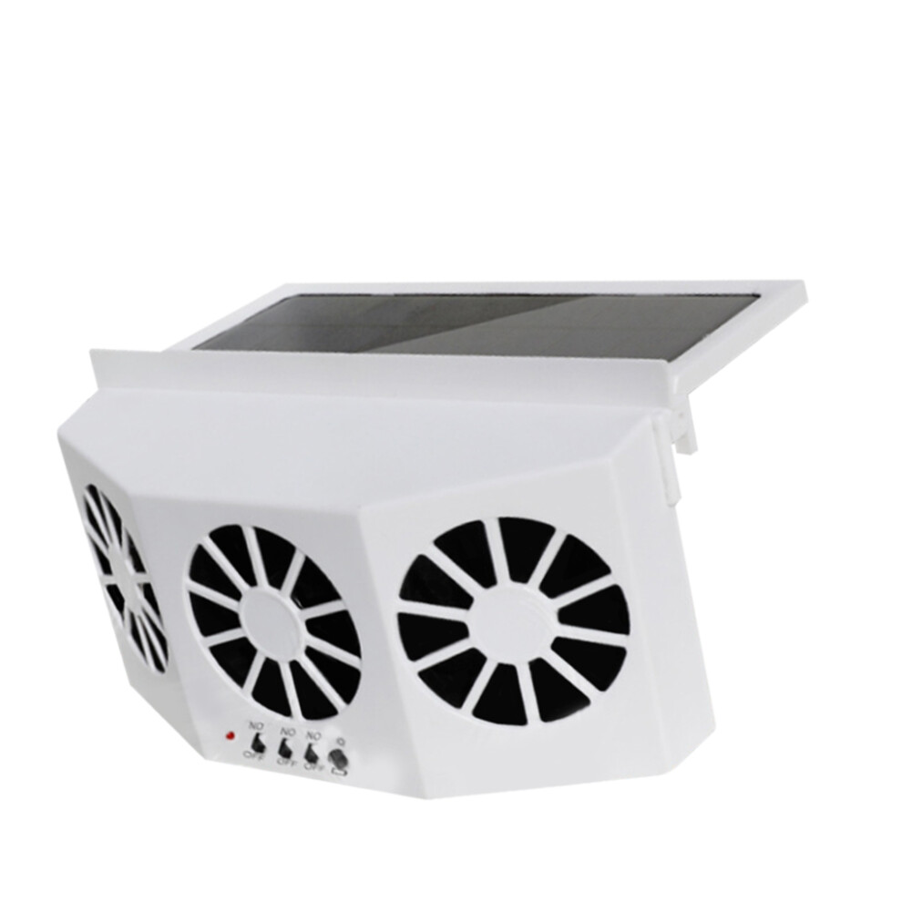 Solar Car Exhaust Fan Promoting Air Circulation Solar Powered Car 7312856822259