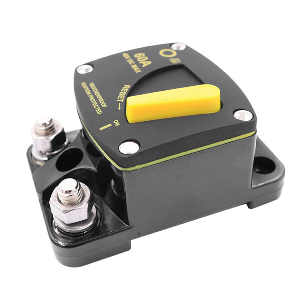 (60A) Circuit Breaker Car Audio Amplifier Protection Vehicles Fuse Parts 7312856821405