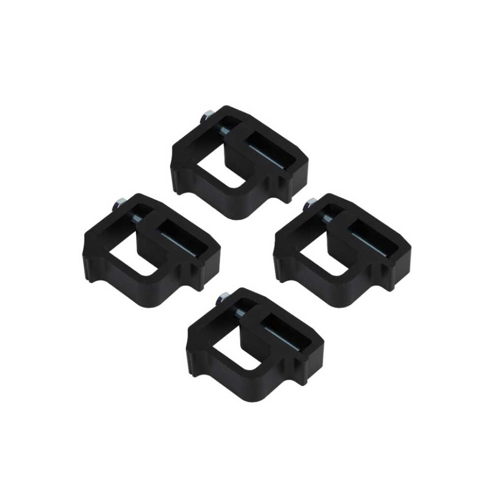 4Pcs Truck Cap Topper Clamp Shell Camper Removable Safety Professional 7312856821832
